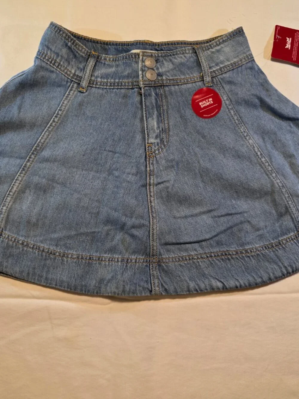 Levi's Full a-Line Skirt Big Girls 8-20 10